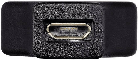 Адаптер Hama 00115903 micro USB на Samsung Чорний, фото 3