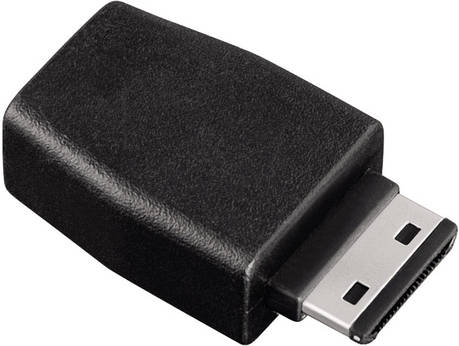Адаптер Hama 00115903 micro USB на Samsung Чорний, фото 1