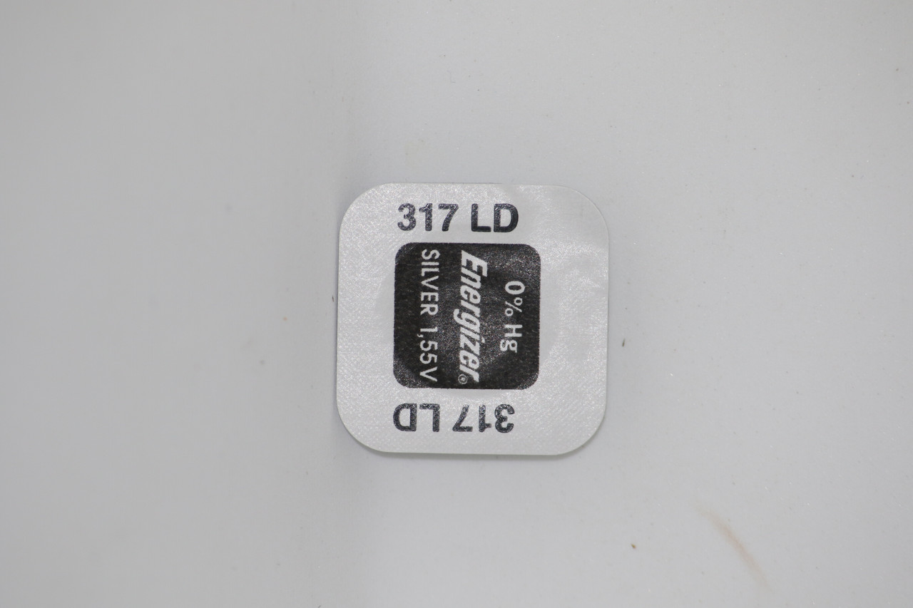 Батарейка для годинників Energizer SR516SW (317) 1.55V 11.5mAh таблетка, постачання з Європи