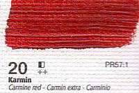 Масло RENESANS OILS FOR ART 20 кармін 20мл