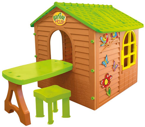 Дитячий будиночок зі столиком і стільчиком Mochtoys, фото 2