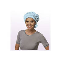 3040011 Шапочка для холодн.завивки, нейлон, з застібкою-липучкою, водонепрониц., блакитний