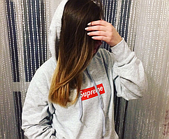 Supreme Худі жіноча | Кенгуру Супрім