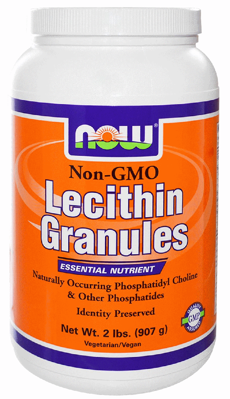 Лецитин в гранулах Now Foods Lecithin Granules 910 грам, фото 1