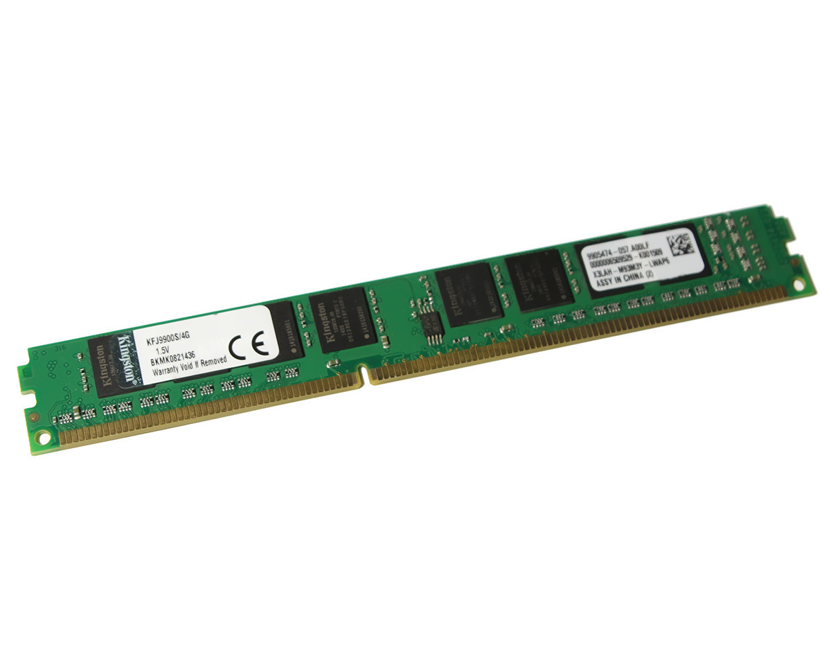 Оперативна пам'ять DDR3 на 4 GB Під AMD PC 10600 1333 Mhz KINGSTON Б/У пам'ять ОЗП ( Модуль ddr 3 4 Gb)