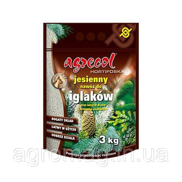 Agrecol Hortifoska осіннє для хвойних рослин 3 кг