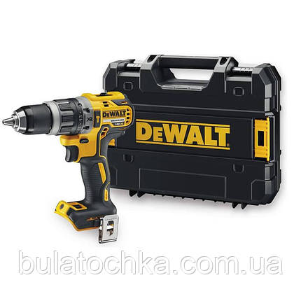 Дриль-шурупокрут акумуляторний безщітковий ударний DeWALT DCD796NT, фото 1