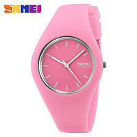 Жіночий годинник Skmei 9068 Pink 40 mm (Original)!