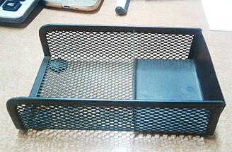 Підставка металева для паперу та канцелярських дрібниць