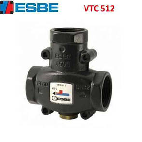 Триходовий змішувальний клапан Esbe VTC512 Rp 1 1/2" 55 °C kvs 14, фото 2
