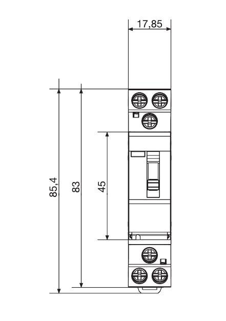 Контактор стандартный 25А, 2НО, 230В, 1М (Hager) - фото 3 - id-p65533086