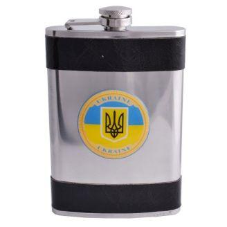 Фляга з харчової нержавіючої сталі Україна179-14