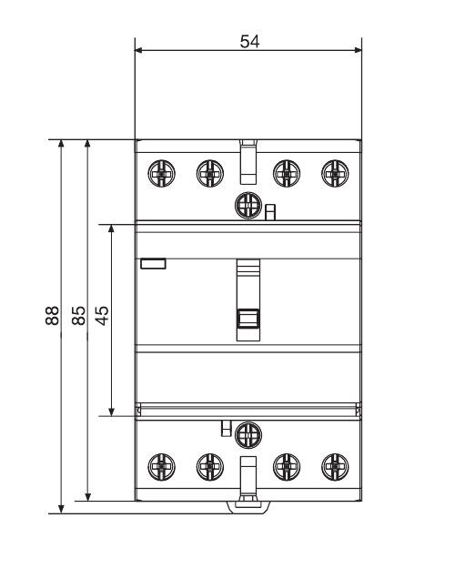 Контактор стандартный 40А, 2НО, 230В, 3М (Hager) - фото 3 - id-p65535257