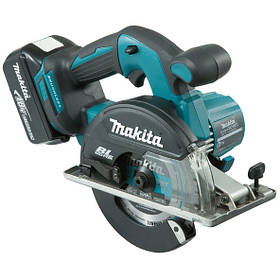 Акумуляторна дискова пила для металу Makita DCS 551 RMJ