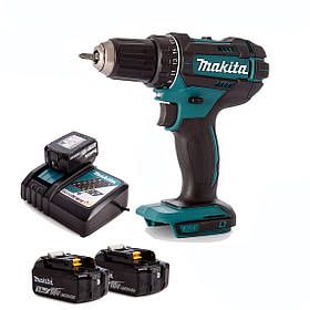 Акумуляторний дриль-шурупокрут Makita DDF 482 RFE3