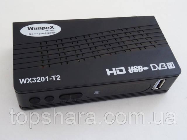 Цифровой эфирный Т2 тюнер WimpeX WX-3201 (цифровой телевизионный приемник)