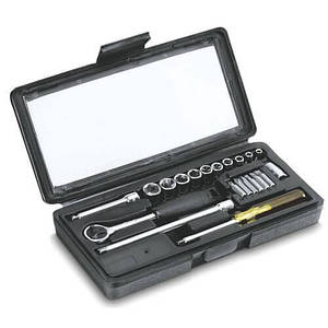 Набір головок торцевих 1/4 з двадцять одного предмета STANLEY 1-87-025