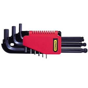 Набір із дев'яти шестигранних метричних ключів STANLEY 0-69-256