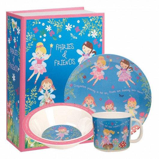 Набір дитячий Churchill Little Rhymes Fairies And Friends 3 предмета (FANF00051)