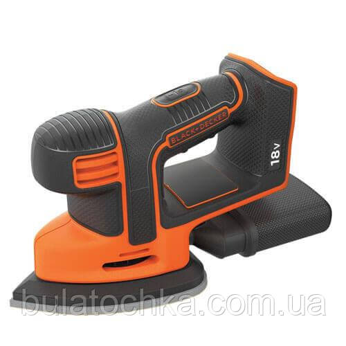 Шліфмашина вібраційна акумуляторна BLACK+DECKER BDCDS18N