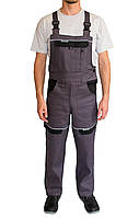 Напівкомбінезон робочий Ardon COOL TREND (Чехія) сіро-чорний