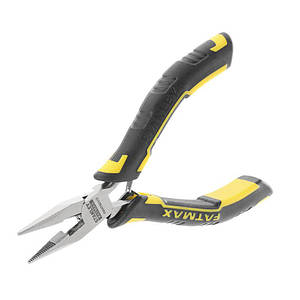 Міні плоскогубці FatMax® завдовжки 120 мм комбіновані з загостреними губками STANLEY FMHT0-80517