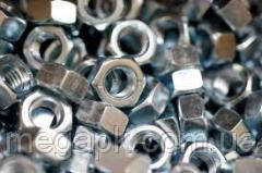 Гайки М10 високоміцні клас міцності 8.0 ГОСТ 5915-70, DIN 934 