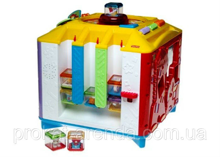 Великий куб і розвивальні кубиками від Fisher Price