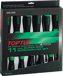Набір викруток Toptul GAAE1101 (11 предметів)