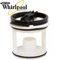 Крышка фильтра насоса стиральной машины Whirlpool 143IG10, 481936078228 - запчасти для стиральных машин