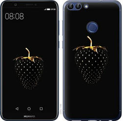 Чохол на Huawei P Smart Чорна полуниця "3585c-1346-15886"