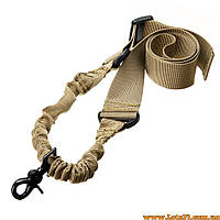 Одноточковий ремінь для АК AR15 ремінь одноточка для зброї одноточковий ремінь на автомат АК 74 ремінь для рушниці АР15 Койот