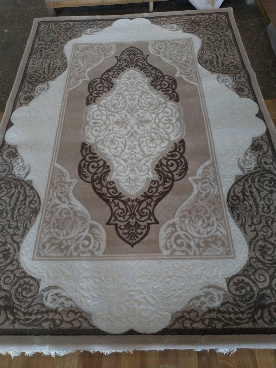 АКРИЛОВИЙ КИЛИМ NEVA 7417 БЕЖЕВИЙ, фото 1