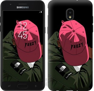 Чохол на Samsung Galaxy J7 2018 logo de yeezy "3995u-1502-15886"