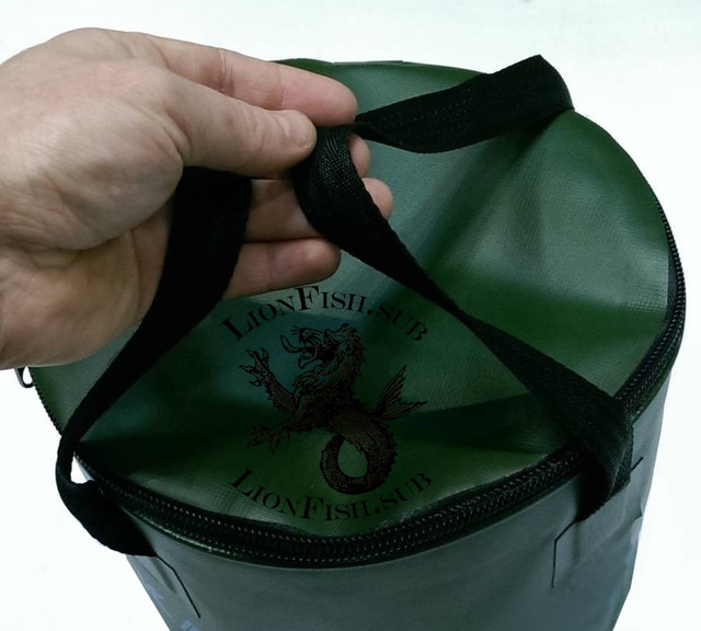 LionFish.sub - Герметичные Складные Вёдра из пвх для рыбалки, прикормки, охоты