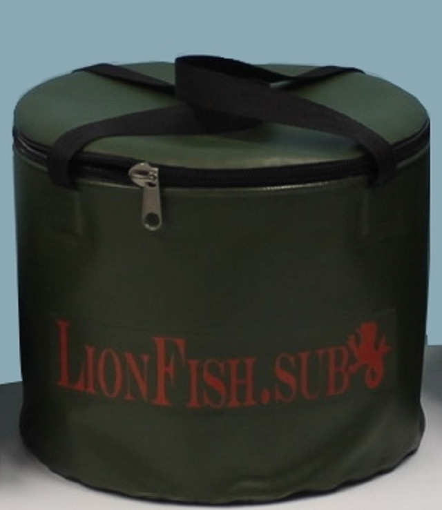 Складное Рыболовное Ведро для прикормки от производителя "LionFish.sub". ПВХ