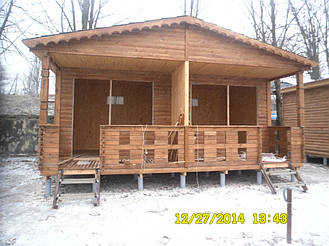 Деревянные каркасно-щитовые дома в Кривом Роге 1