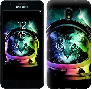Чохол на Samsung Galaxy J3 2018 Кот-астронавт "4154u-1501-15886"