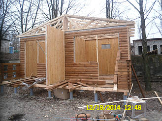 Деревянные каркасно-щитовые дома в Кривом Роге 11