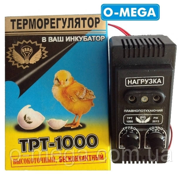 Терморегулятор ТРТ-1000 для інкубатора з двома регулюваннями