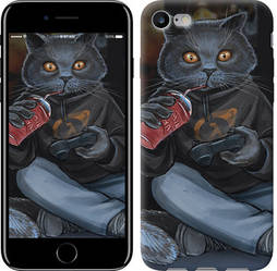 Чохол на iPhone 8 gamer cat "4140c-1031-15886"