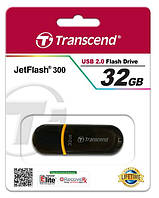 USB Flash 2.0 Transcend Jet Flash 32 Gb TS32GJF300 black/orange