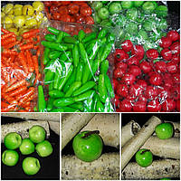 Зелені яблучка - муляж з пінопласту, h-4см, 50 шт\уп., 125 грн