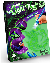 Набір для малювання Малюй світлом NEON LIGHT PEN Danko Toys