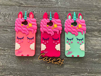 Гумовий 3D чохол для Huawei Y5 2017 My little pony (3 кольори)