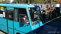 Изготовление и замена лобового стекла на автобус I-Van A 07  Иван А 07 в Никополе (Украина). 2