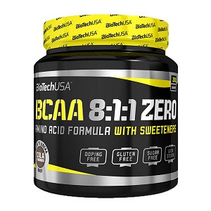 Амінокислоти (БЦАА) Biotech USA BCAA 8:1:1 Zero (250 грам.)