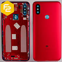 Xiaomi Redmi Mi A2 задня кришка (корпус) RED orig + скло камери