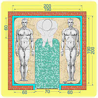 Строительство Хамама 2,0м х 2,0м