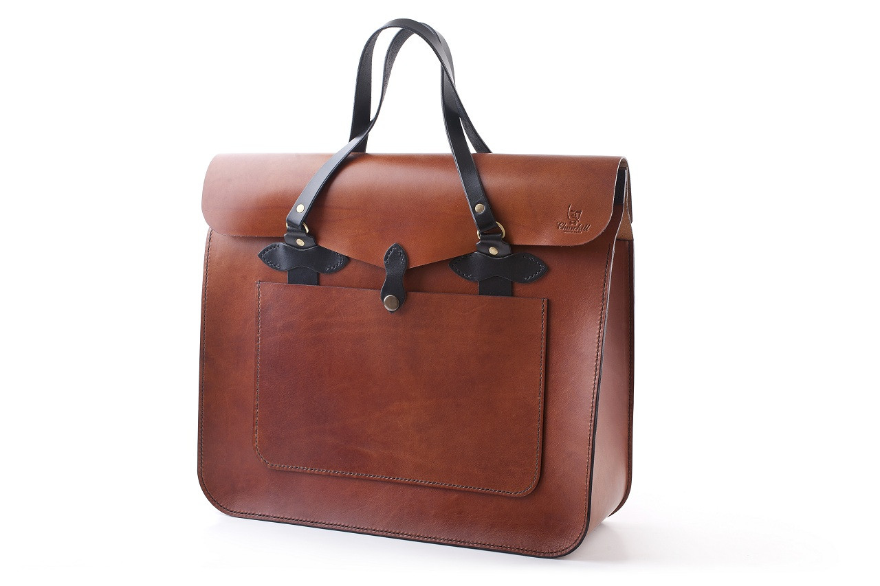 Сумка жіноча ділова «Tote bag» з натуральної шкіри ручна робота